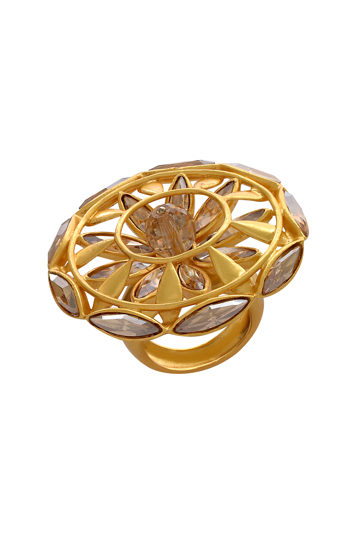 Swarovski Sunflower Ring