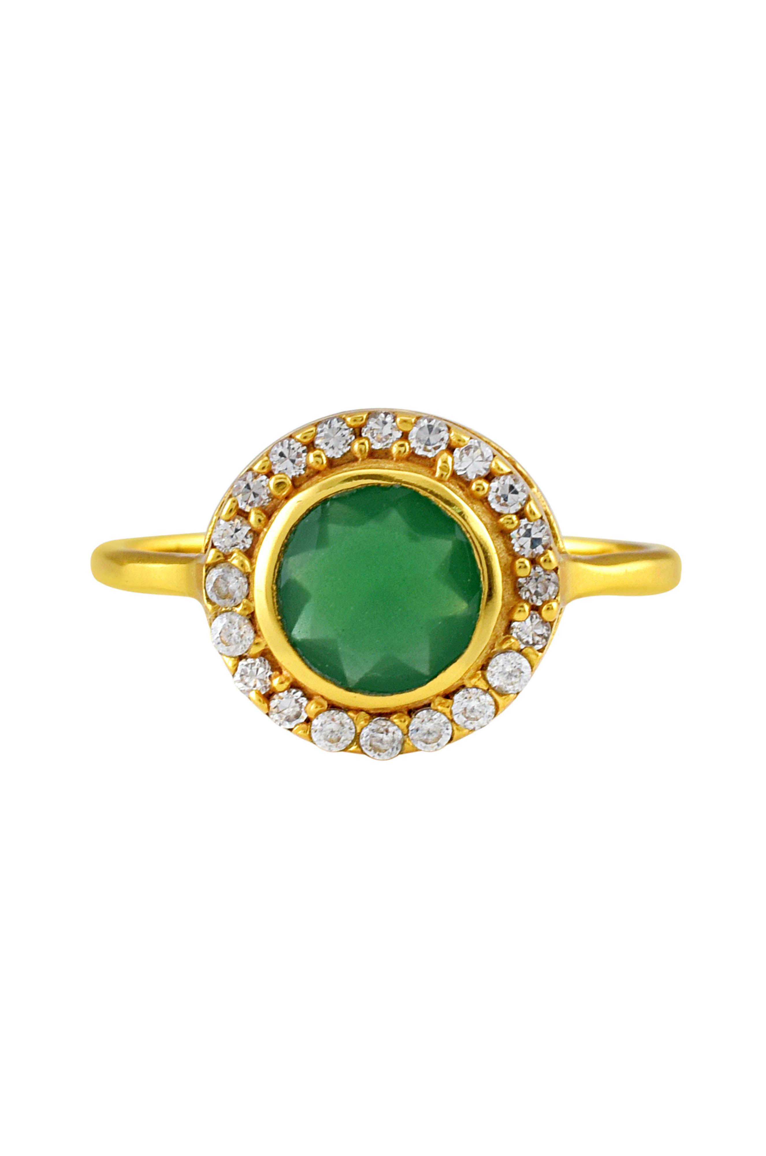 8.25 Ratti Natural Emerald Ring (Natural Panna/Panna Stone Gold Ring)  Original AAA Quality Gemstone Adjustable