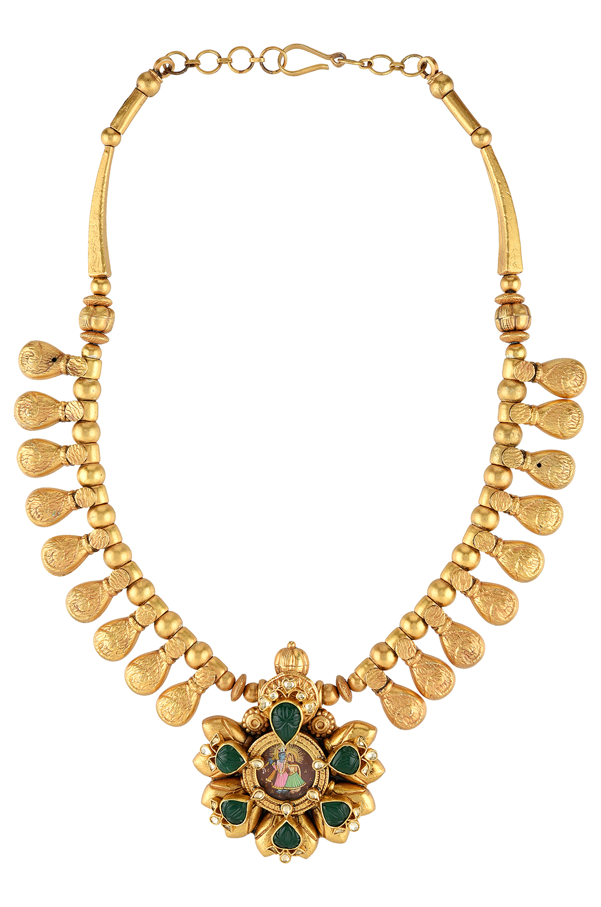 Gold Plated Silver Ganika Necklace