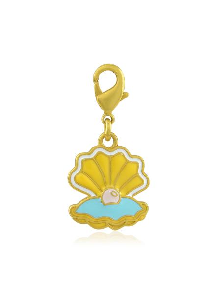 Gold Plated seashell Charm