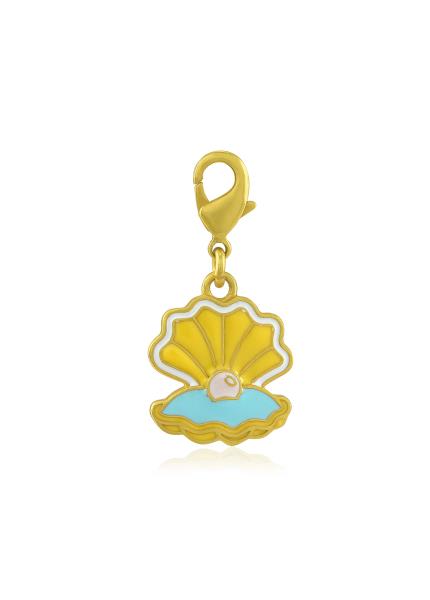 Gold Plated seashell Charm