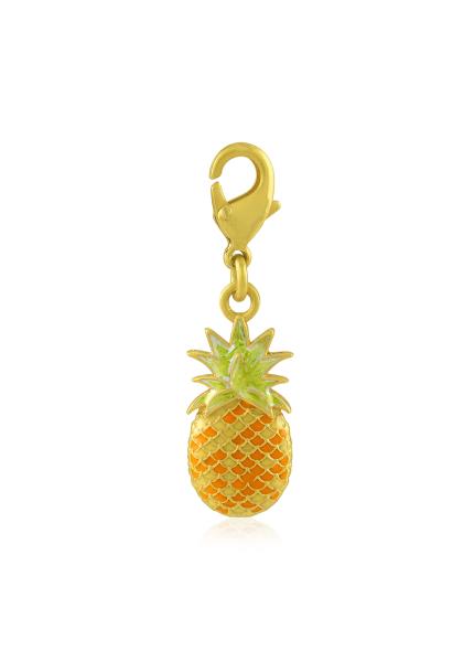 Gold Plated Pine Pop Charm