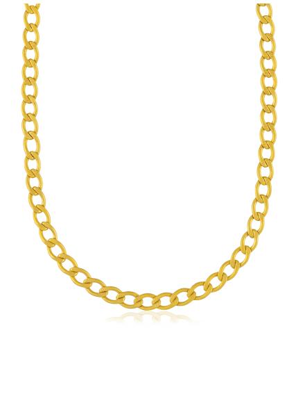 Gold Plated Link Line Chain